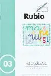 Escritura Rubio, N. 03