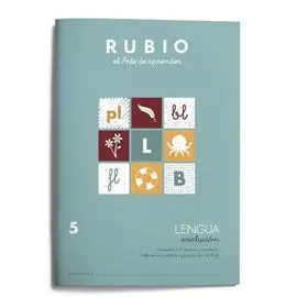 Cuaderno Lengua 5 Rubio Evolucion