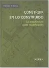 Construir en lo Construido