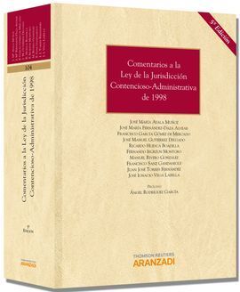 COMENTARIOS LEY JURISDICCION CONTENCIOSO ADMINISTRATIV 1998
