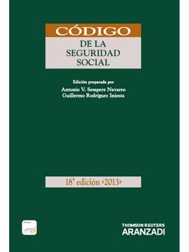 CÓDIGO DE LA SEGURIDAD SOCIAL 2013