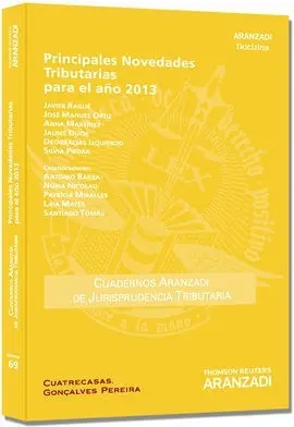 Principales Novedades Tributarias para el 2013