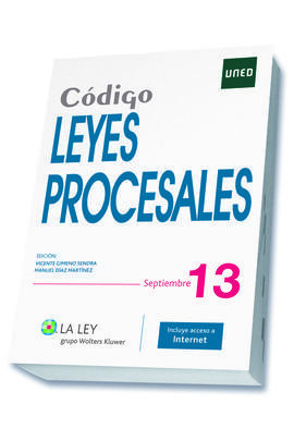 CÓDIGO LEYES PROCESALES 2013