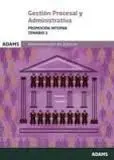 Gestión Procesal y Administrativa, Promoción Interna. Temario 1