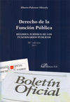 DERECHO DE LA FUNCION PUBLICA. REGIMEN JURÍDICO DE LOS FUNCI