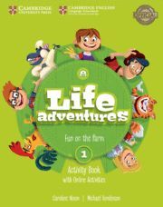 LIFE ADVENTURES 1 AB/HOME BOOKLET & ONLINE ACT