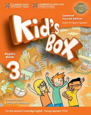 KID'S BOX LEVEL 3 PUPIL'S BOOK UPDATED ENGLISH FOR SPANISH SPEAKE