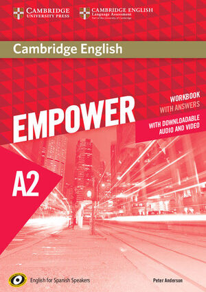CAMBRIDGE ENGLISH EMPOWER FOR SPANISH SPEAKERS A2 WORKBOOK WITH ANSWERS, WITH DO