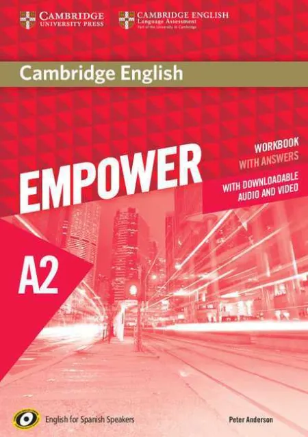 Cambridge English Empower For Spanish Speakers A2 Workbook With Answers, With Do