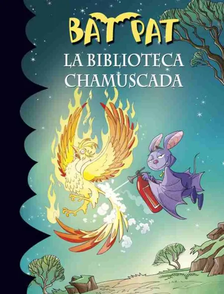 La Biblioteca Chamuscada (Serie Bat Pat 41)
