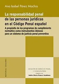 La Responsabilidad Penal de las Personas Jurídicas en el Código Penal Español