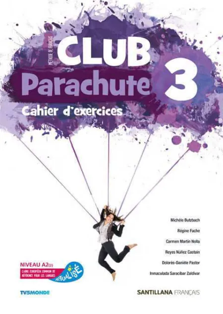 Club Parachute 3 Pack Cahier D'exercices