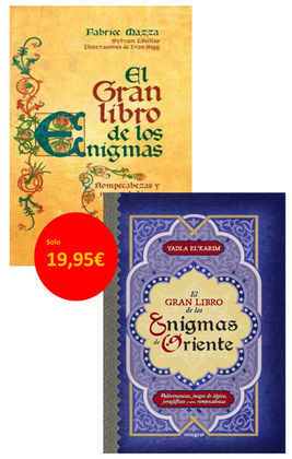 PACK GRAN LIBRO DE LOS ENIGMAS Y ORIENTE