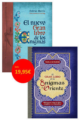 PACK NUEVO GRAN LIBRO DE LOS ENIGMAS Y ORIENTE