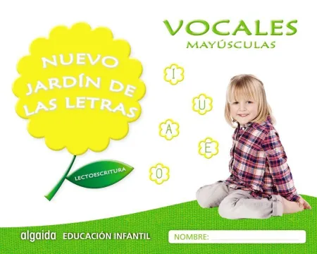 Nuevo Jardin Letras Vocales Mayusculas Ei 17 Lecto