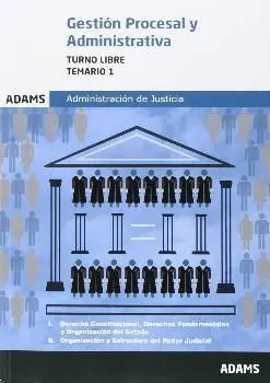 Temario 1 Gestion Procesal y Administrativa, Turno Libre