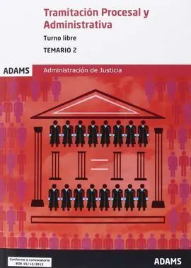 Temario 2 Tramitación Procesal y Administrativa 2016