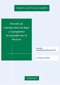 Derecho de Relacion entre los Hijos y el Progenitor no Custodio T
