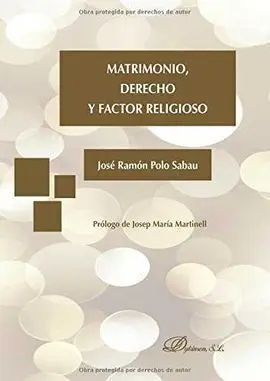 Matrimonio, Derecho y Factor Religioso