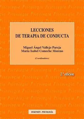 Lecciones de Terapia de Conducta