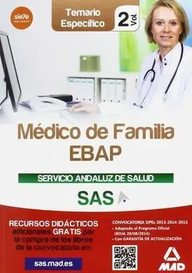 Medicos de Familia Servicio Andaluz Salud Vol Ii