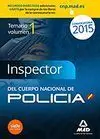 Temario Vol. 1 Ciencias Jurídicas Inspectores del Cuerpo Nacional de Policía 2015