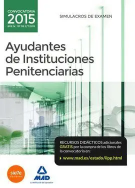 Simulacros de Examen Ayudantes Instituciones Penitenciarias 2015