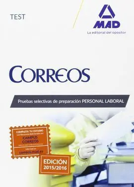 Personal Laboral Correos y Telegrafos Test