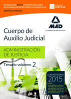Temario 2 Cuerpo de Auxilio Judicial de la Administración de Justicia 2015