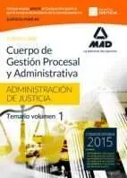 Temario 1 Gestion Procesal y Administrativa de la Administración de Justicia 2015