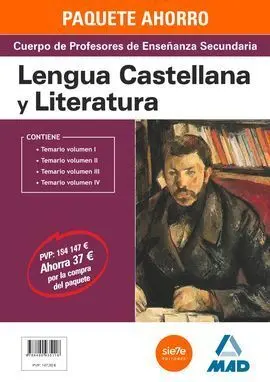 Pack Ahorro Lengua Castellana Profesores Enseñanza Secundaria