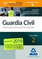 Guardia Civil Temario 2 para la Preparación de Oposición. Materias Socioculturales 2016