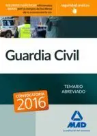 Guardia Civil Temario Abreviado 2016