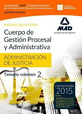 Cuerpo de Gestión Procesal y Administrativa de la Administración de Justicia (Pr