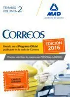 Temario 2 Personal Laboral de Correos y Telégrafos 2016