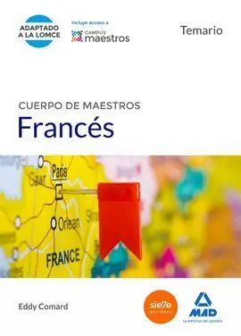 Temario Cuerpo de Maestros Francés 2016