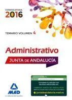 Temario 4 Administrativos Junta de Andalucia 2016