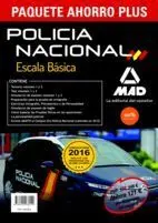 Venta Anticipada Paquete Ahorro Plus Escala Básica Policía Nacional. (Temarios 1 y 2; Test 1 y 2; Simulacros 1 y 2; Preparación Prueba Ortografía; Ejercicios Ortografía, Psicotécnico y de Personalidad