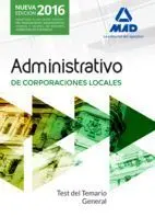 Administrativos Corporaciones Locales Test