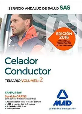 Celador Conductor Sas Temario Volumen 2