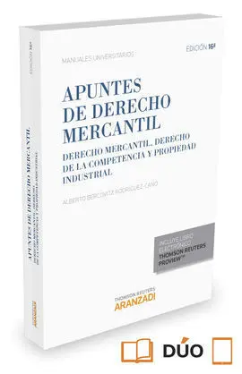 Apuntes de Derecho Mercantil (Papel + E-Book)