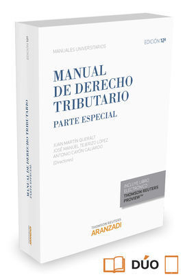 MANUAL DE DERECHO TRIBUTARIO. PARTE ESPECIAL