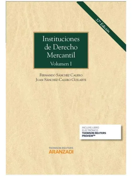 Instituciones de Derecho Mercantil