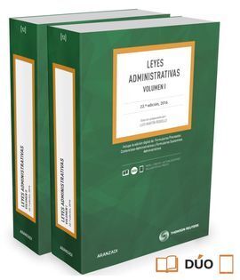 LEYES ADMINISTRATIVAS - 2 VOLÚMENES (PAPEL + E-BOOK) 2016