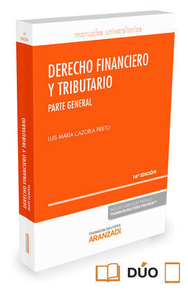DERECHO FINANCIERO Y TRIBUTARIO 2016