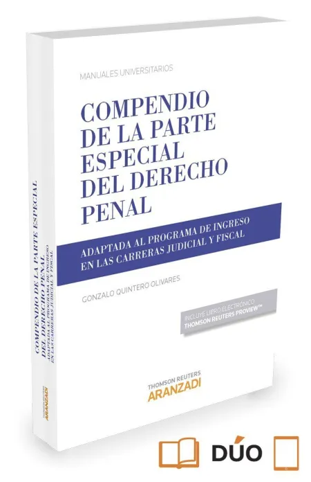 Compendio de la Parte Especial del Derecho Penal (Papel + E-Book)