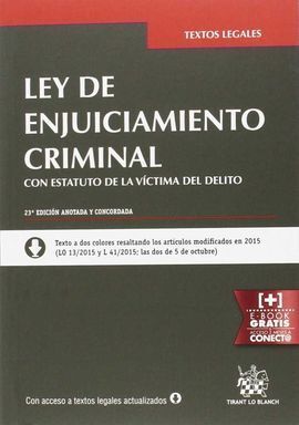 LEY DE ENJUICIAMIENTO CRIMINAL 2016