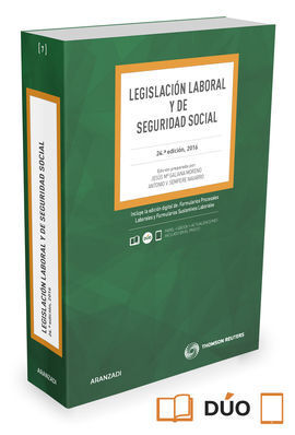 LEGISLACIÓN LABORAL Y DE SEGURIDAD SOCIAL (PAPEL + E-BOOK) 2016