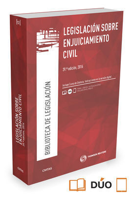 LEGISLACIÓN SOBRE ENJUICIAMIENTO CIVIL 2016