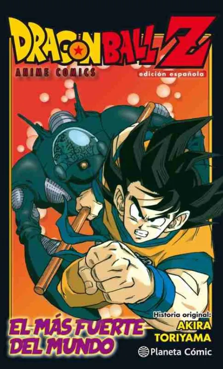 Dragon Ball Z Anime Comic el Hombre Mas Fuerte del Mundo